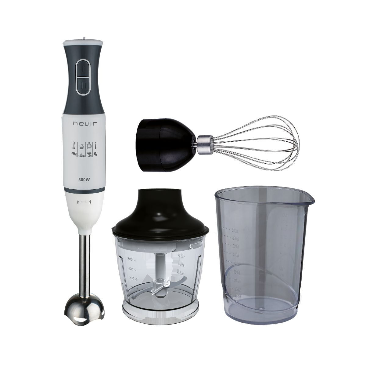 Batidora de mano Nevir NVR8342BA 300W