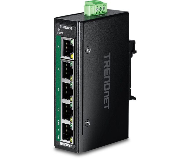 Switch trendnet ti-pelc50 negro