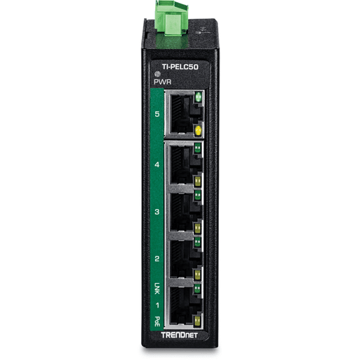 Switch Trendnet TI-PELC50 Preto Switch Trendnet TI-PELC50 Preto