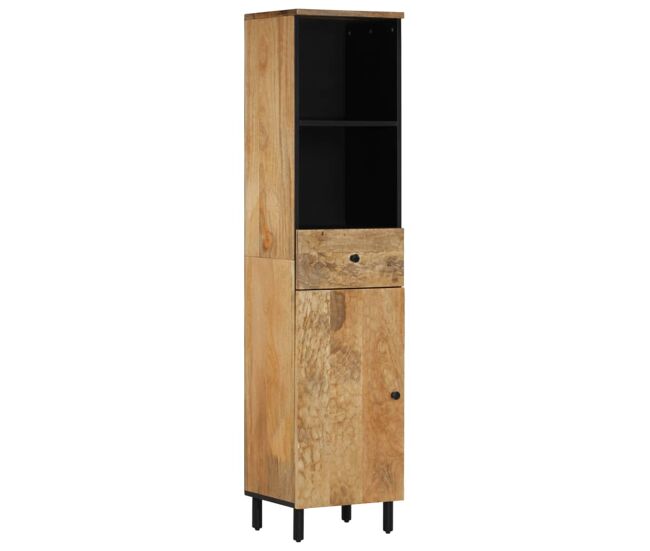 Vidaxl mueble de baño madera maciza de mango 38x33x160 cm