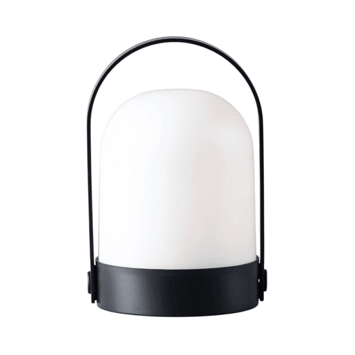Well Home Candeeiro de mesa em polipropilenoAlt.21cm preto