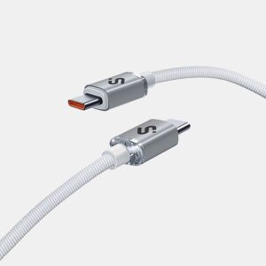 Cabo USB-C para USB-C Subblim OPTIMUS Branco 2 m
