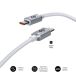 Cable USB-C a USB-C OPTIMUS Cable USB-C a USB-C OPTIMUS Blanco