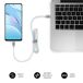Cable USB-C a USB-C OPTIMUS Cable USB-C a USB-C OPTIMUS Blanco