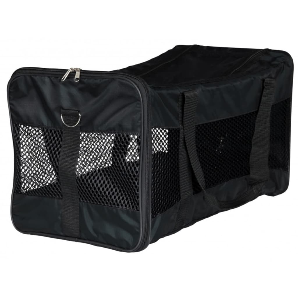 Trixie transportador de perros ryan 54x30x30 cm poliéster negro 28851
