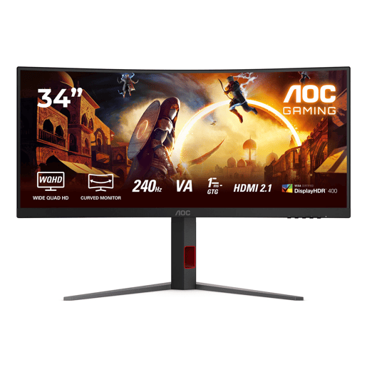 Monitor AOC CU34G4Z 34 Wide Quad HD Monitor AOC CU34G4Z 34 Wide Quad HD