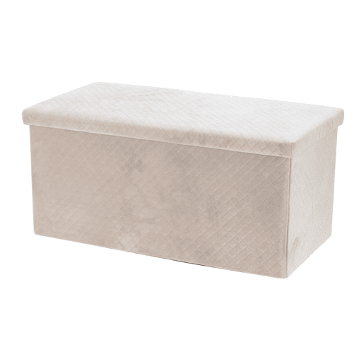 Banco de armazenamento em MDF Well Home 76x38x38cm