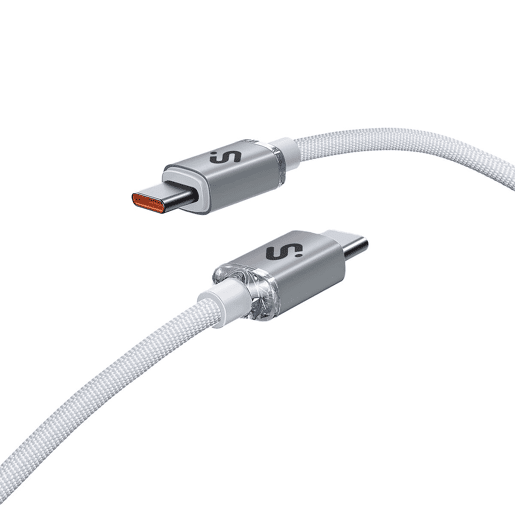 Cabo USB-C para USB-C Subblim OPTIMUS Branco 1 m