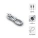 Cable USB-C a USB-C OPTIMUS Cable USB-C a USB-C OPTIMUS Blanco