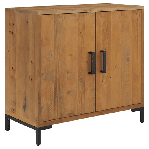 vidaXL Aparador 75x35x70 cm pinho maciço castanho vidaXL Aparador 75x35x70 cm pinho maciço castanho