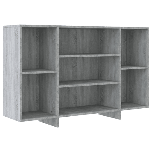 vidaXL Aparador 120x30x75 cm derivados de madeira cinzento sonoma vidaXL Aparador 120x30x75 cm derivados de madeira cinzento sonoma