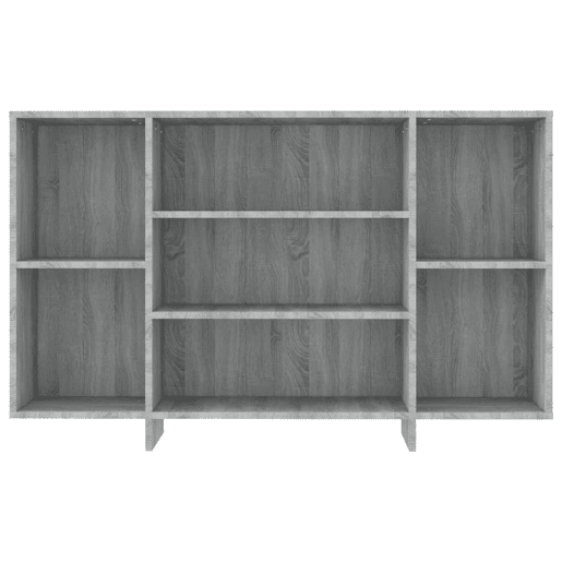 vidaXL Aparador 120x30x75 cm derivados de madeira cinzento sonoma vidaXL Aparador 120x30x75 cm derivados de madeira cinzento sonoma