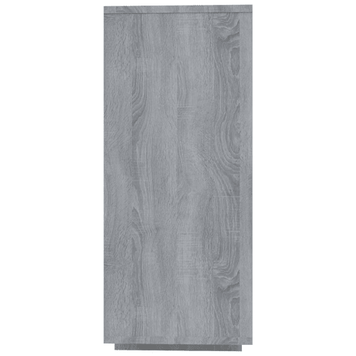 vidaXL Aparador 120x30x75 cm derivados de madeira cinzento sonoma vidaXL Aparador 120x30x75 cm derivados de madeira cinzento sonoma