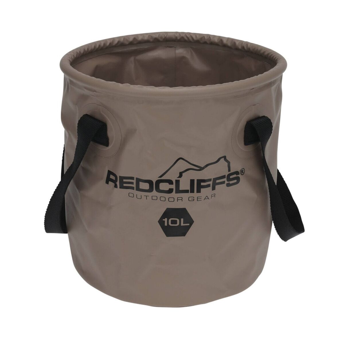 Well home cubo plegable con asas redondas ø24x25cm de 10l