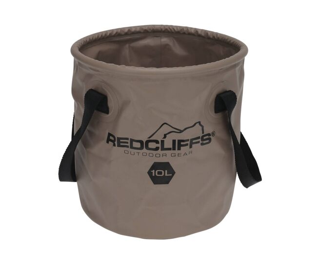 Well home cubo plegable con asas redondas ø24x25cm de 10l