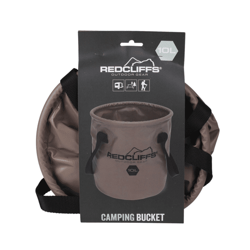 Balde dobrável Well Home com alças redondas Ø24x25cm de 10L