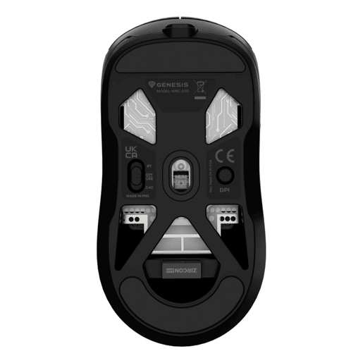 Rato Bluetooth sem Fios Genesis NMG-2193 Preto