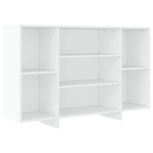vidaXL Aparador 120x30x75 cm derivados de madeira branco