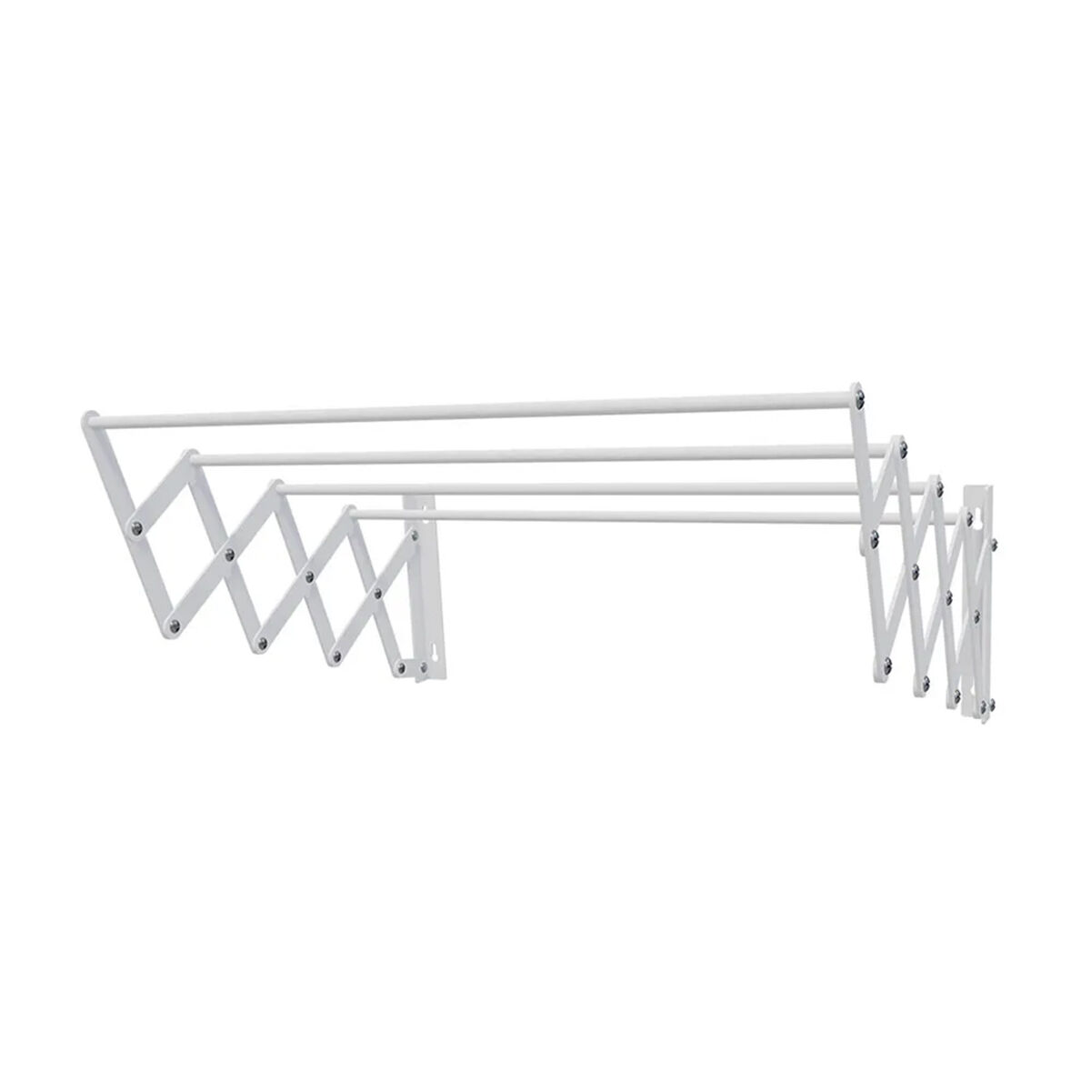 Well home tendedero extensible de pared en metal 60cm x 3m