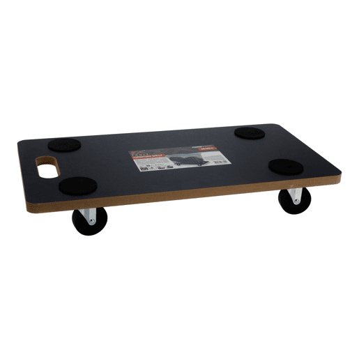 Bem Home Carrinho de transporte em formato retangular com antiderrapante Bem Home Carrinho de transporte em formato retangular com antiderrapante