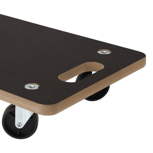 Bem Home Carrinho de transporte em formato retangular com antiderrapante Bem Home Carrinho de transporte em formato retangular com antiderrapante