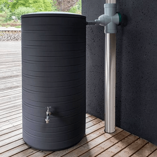 Garrafa de água da chuva NOVARA 280L antracite Garrafa de água da chuva NOVARA 280L antracite