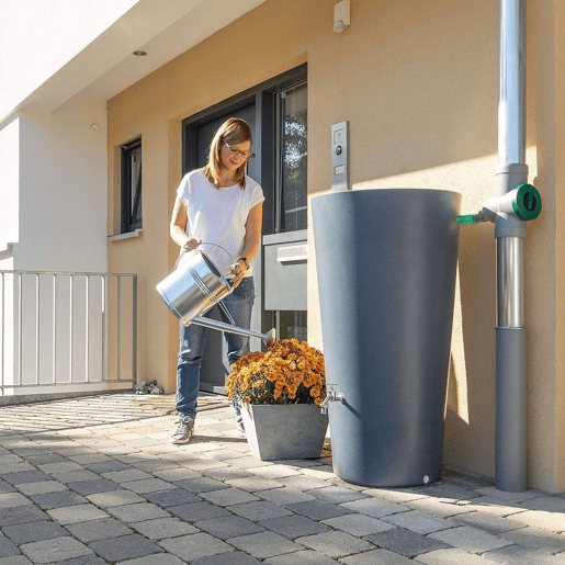 Garrafa de água pluvial RAINBOWL 210L cinza
