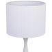 Lámpara de mesa de metal Lámpara de mesa de metal Blanco