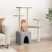 Árbol Para Gatos Árbol Para Gatos Gris