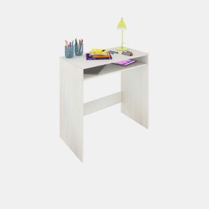 Mesa de secretária compacta 79 x 43 cm Dax Alpes Brancos 79 x 78 x 43 cm