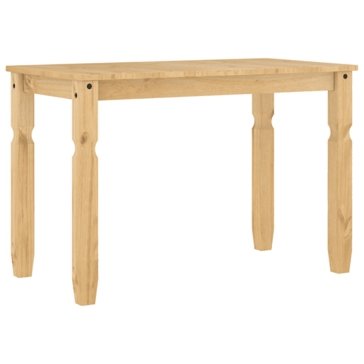 vidaXL Mesa de jantar Corona 112x60x75 cm madeira de pinho maciça vidaXL Mesa de jantar Corona 112x60x75 cm madeira de pinho maciça