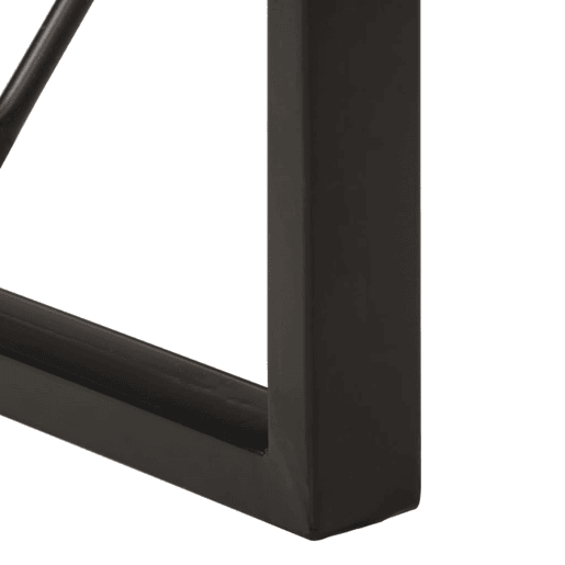 vidaXL Mesa de jantar 120x55x76 cm madeira de mangueira maciça áspera