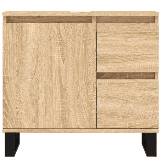 vidaXL Armário WC 65x33x60 cm derivados de madeira sonoma cinzento vidaXL Armário WC 65x33x60 cm derivados de madeira sonoma cinzento