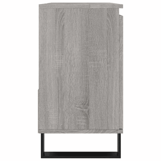 vidaXL Armário WC 65x33x60 cm derivados de madeira sonoma cinzento vidaXL Armário WC 65x33x60 cm derivados de madeira sonoma cinzento