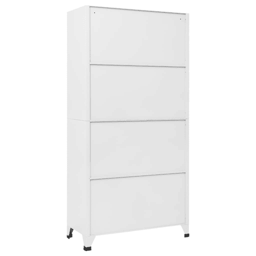 vidaXL Cacifo aço 90x45x180 cm cinza-claro e cinza-escuro