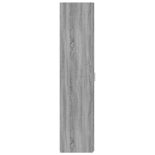 vidaXL Armário alto 45x42,5x185 cm derivados de madeira cinza sonoma