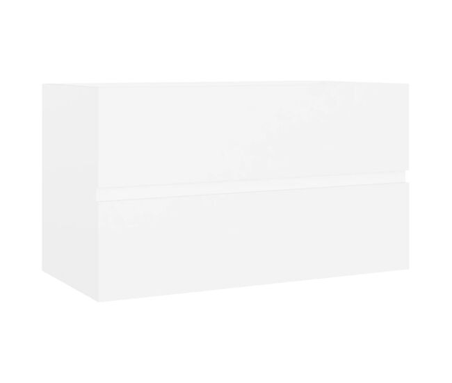 Vidaxl mueble de lavabo madera de ingeniería blanco 80x38,5x45 cm