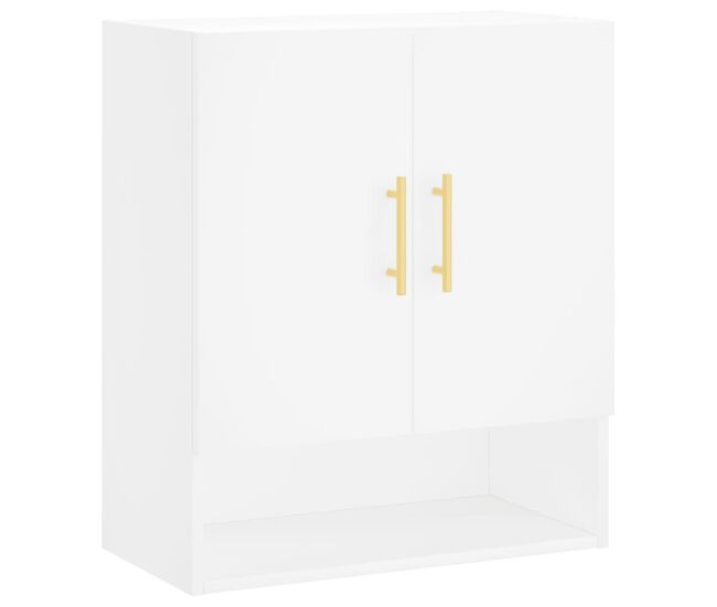 Vidaxl armario de pared madera de ingeniería blanco 60x31x70 cm