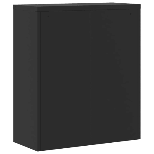 vidaXL Arquivador 90x40x145 cm aço preto