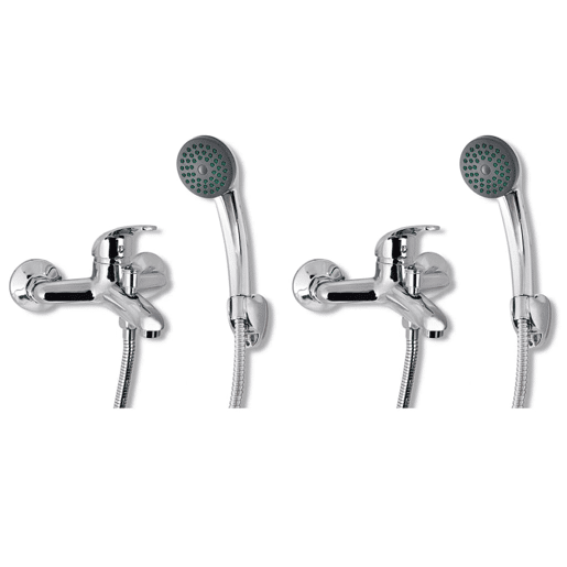 vidaXL Chuveiros misturadores 2 pcs vidaXL Chuveiros misturadores 2 pcs