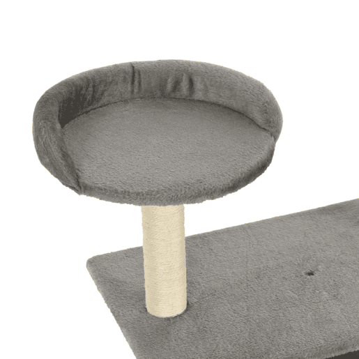 vidaXL Árvore para gatos cpostes arranhadores sisal 95 cm cinzento vidaXL Árvore para gatos cpostes arranhadores sisal 95 cm cinzento