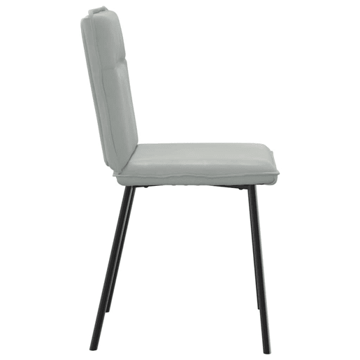 vidaXL Cadeiras de jantar 6 pcs veludo cinzento-claro vidaXL Cadeiras de jantar 6 pcs veludo cinzento-claro