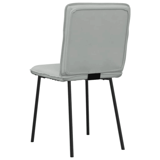 vidaXL Cadeiras de jantar 6 pcs veludo cinzento-claro vidaXL Cadeiras de jantar 6 pcs veludo cinzento-claro