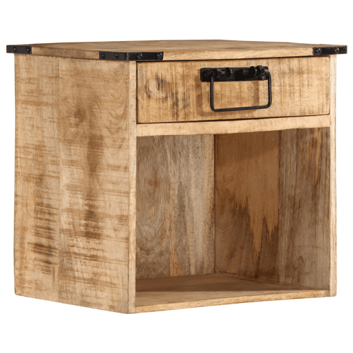 vidaXL Mesa de cabeceira 40x30x37 cm madeira de mangueira maciça vidaXL Mesa de cabeceira 40x30x37 cm madeira de mangueira maciça