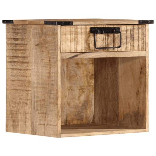vidaXL Mesa de cabeceira 40x30x37 cm madeira de mangueira maciça vidaXL Mesa de cabeceira 40x30x37 cm madeira de mangueira maciça