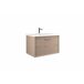 Conjunto De Mueble Clay De Baño Con Lavabo Y Espejo Conjunto De Mueble Clay De Baño Con Lavabo Y Espejo Beige