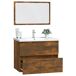 Conjunto De Muebles Para El Baño 60 Conjunto De Muebles Para El Baño 60 Marrón