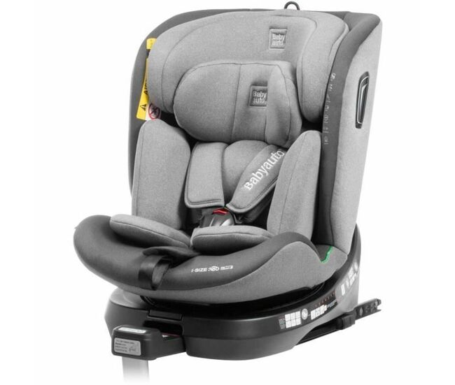 Silla para el coche babyauto antracita 0 (de 0 a 10 kilos) i (9 - 18 kg) ii (15-25 kg) iii (22 - 36 kg) infantil ece r129