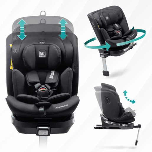 Cadeira para Automóvel Babyauto Antracite 0 (de 0 a 10 kilos) I (9 - 18 kg) II (15-25 kg) III (22 - 36 kg) Infantil ECE R129