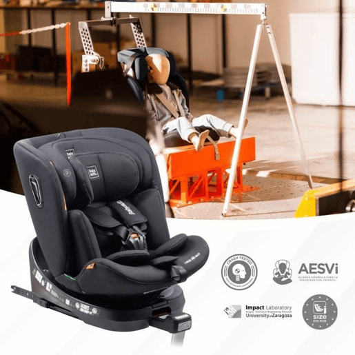 Cadeira para Automóvel Babyauto Antracite 0 (de 0 a 10 kilos) I (9 - 18 kg) II (15-25 kg) III (22 - 36 kg) Infantil ECE R129